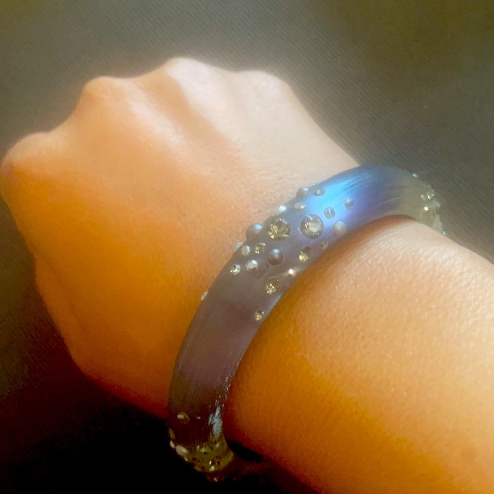 Alexis Bittar bracelet with magnetic closure.